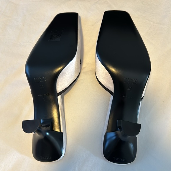 NIB 1990’s NEVER WORN Prada ballet mules 39 8.5/9 - Picture 5 of 5